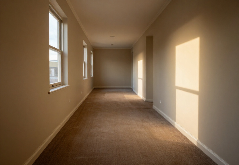 Dry and restored living room in Chester Hill after flood damage repair